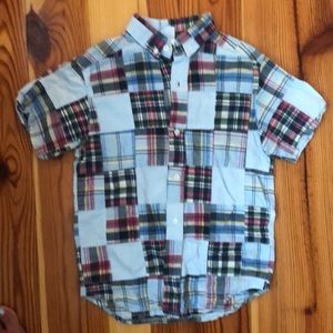 Boys Madras button down